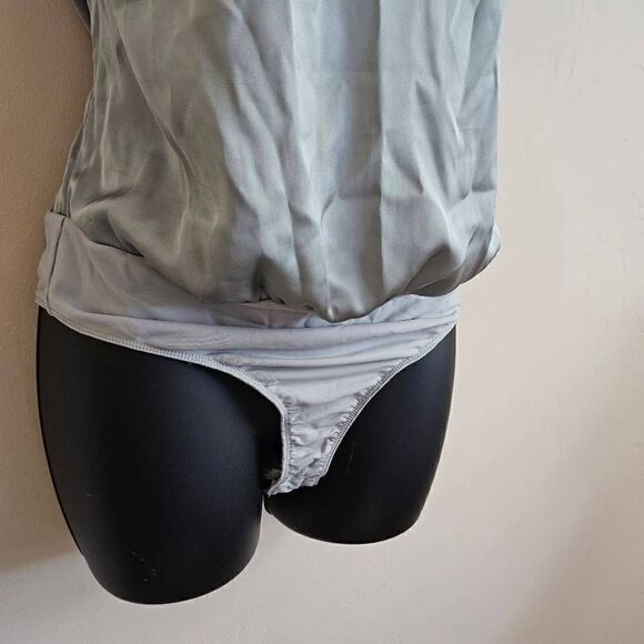 Lulu's Satin Bodysuit - Picture 4 of 12